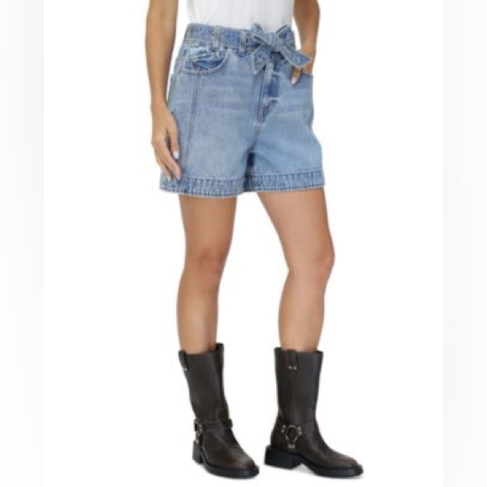 Frye Women's Carly Belted‎ Denim Shorts  27